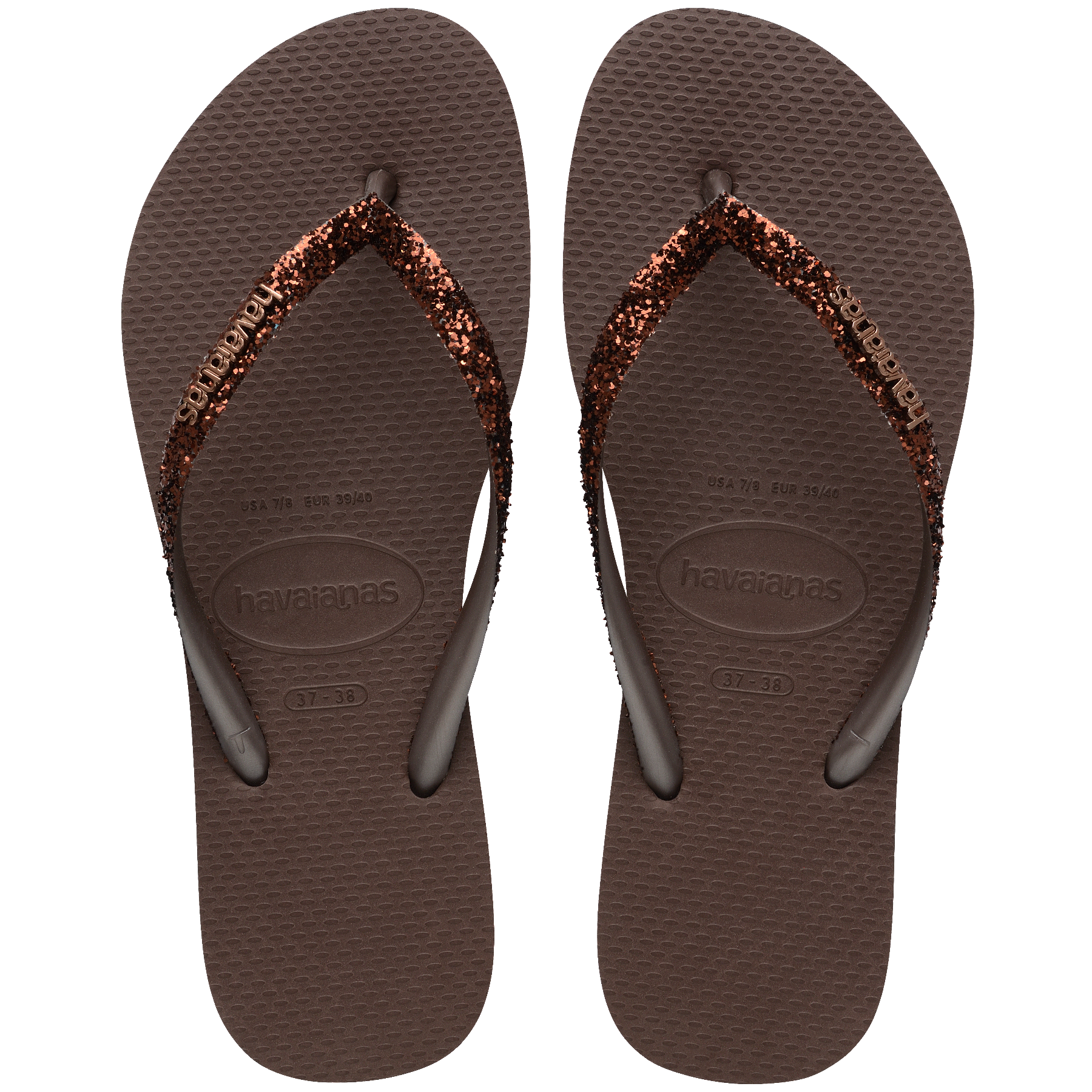 Women's Slim Glitter II - DARK BROWN