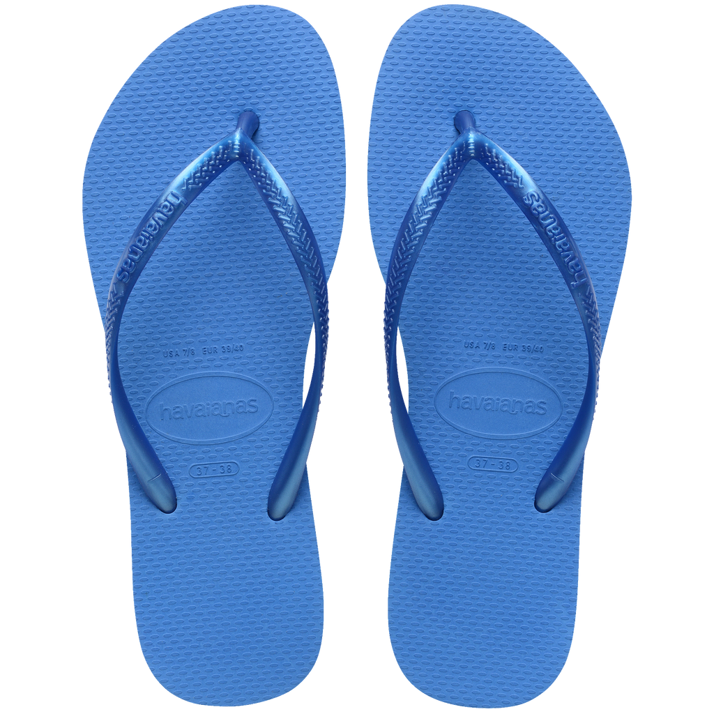 Kids' Slim Flip Flops - BRILLIANT BLUE