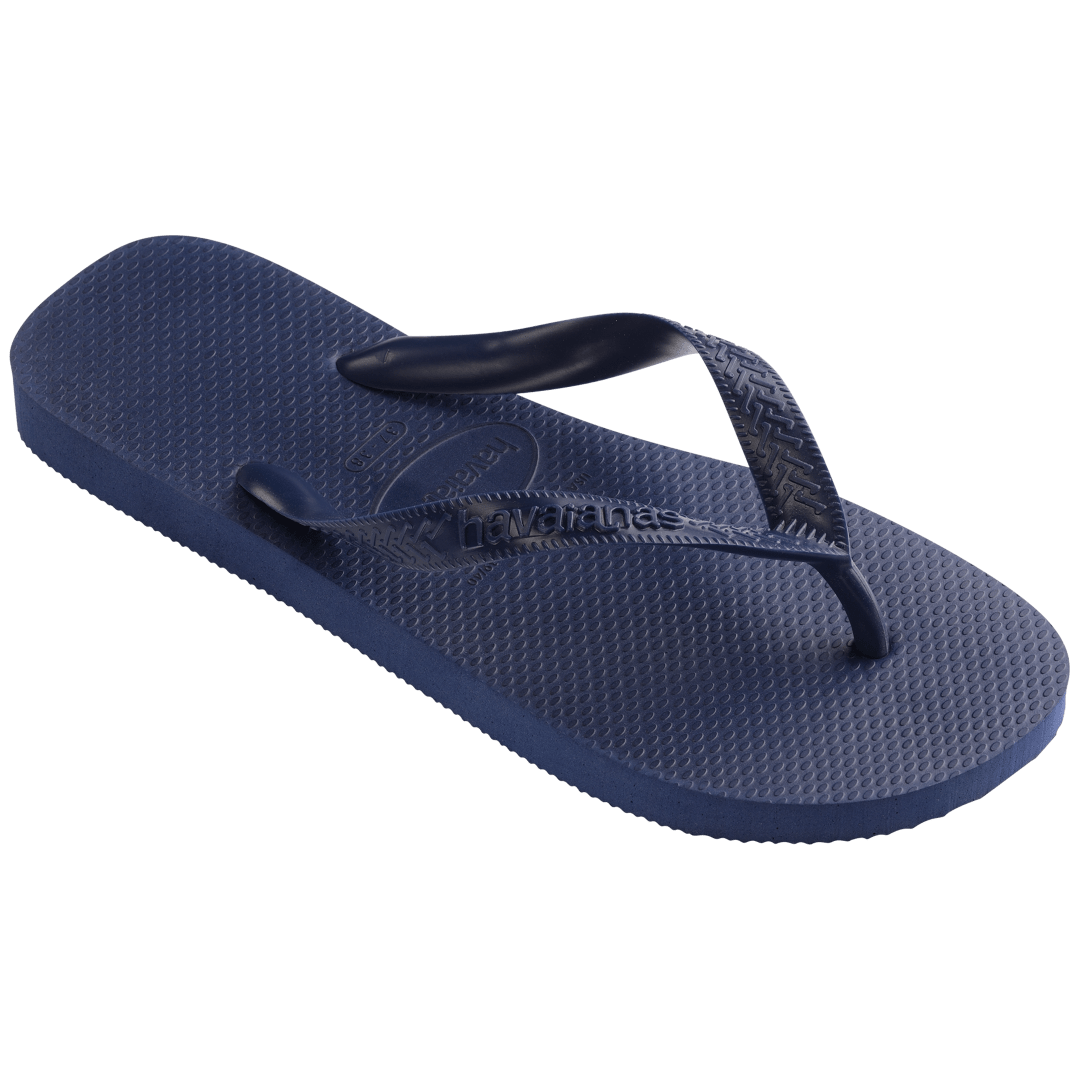Women's Top Flip Flops - Navy Blue