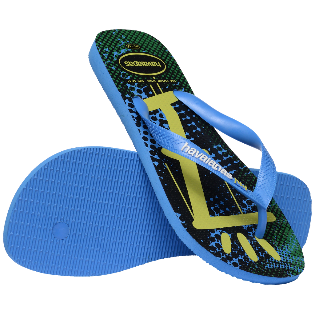 Women's Vini Jr. Street Top Flip Flops - Brilliant Blue