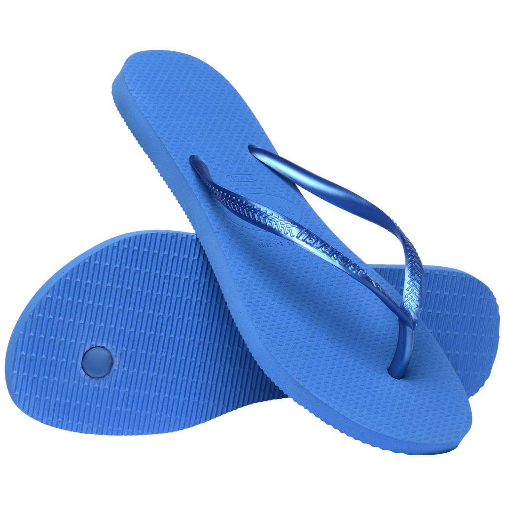Kids' Slim Flip Flops - BRILLIANT BLUE
