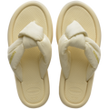 Women's Over Puffed Flip Flops - BUTTERCREAM