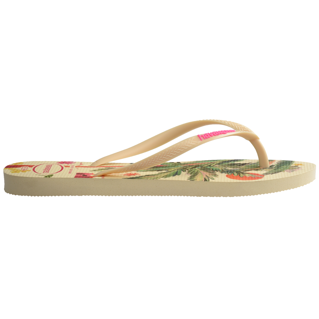 Women's Summer Bliss Slim Flip Flops - BUTTERCREAM