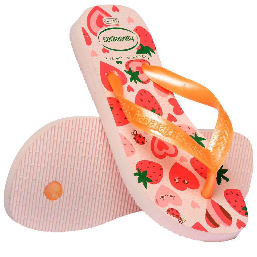 Kids' Flores Top Flip Flops - ROSE/CONFETE