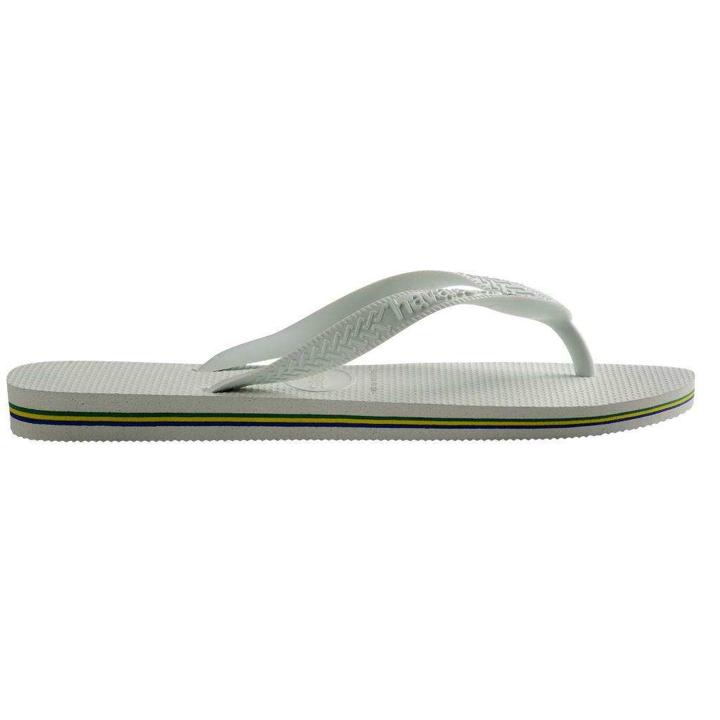 Men's Brazil Flip Flops - White