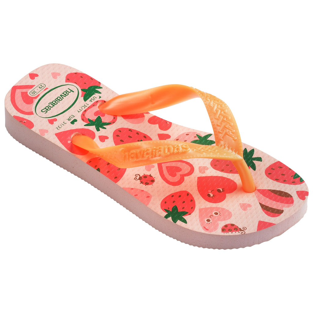 Kids' Flores Top Flip Flops - ROSE/CONFETE