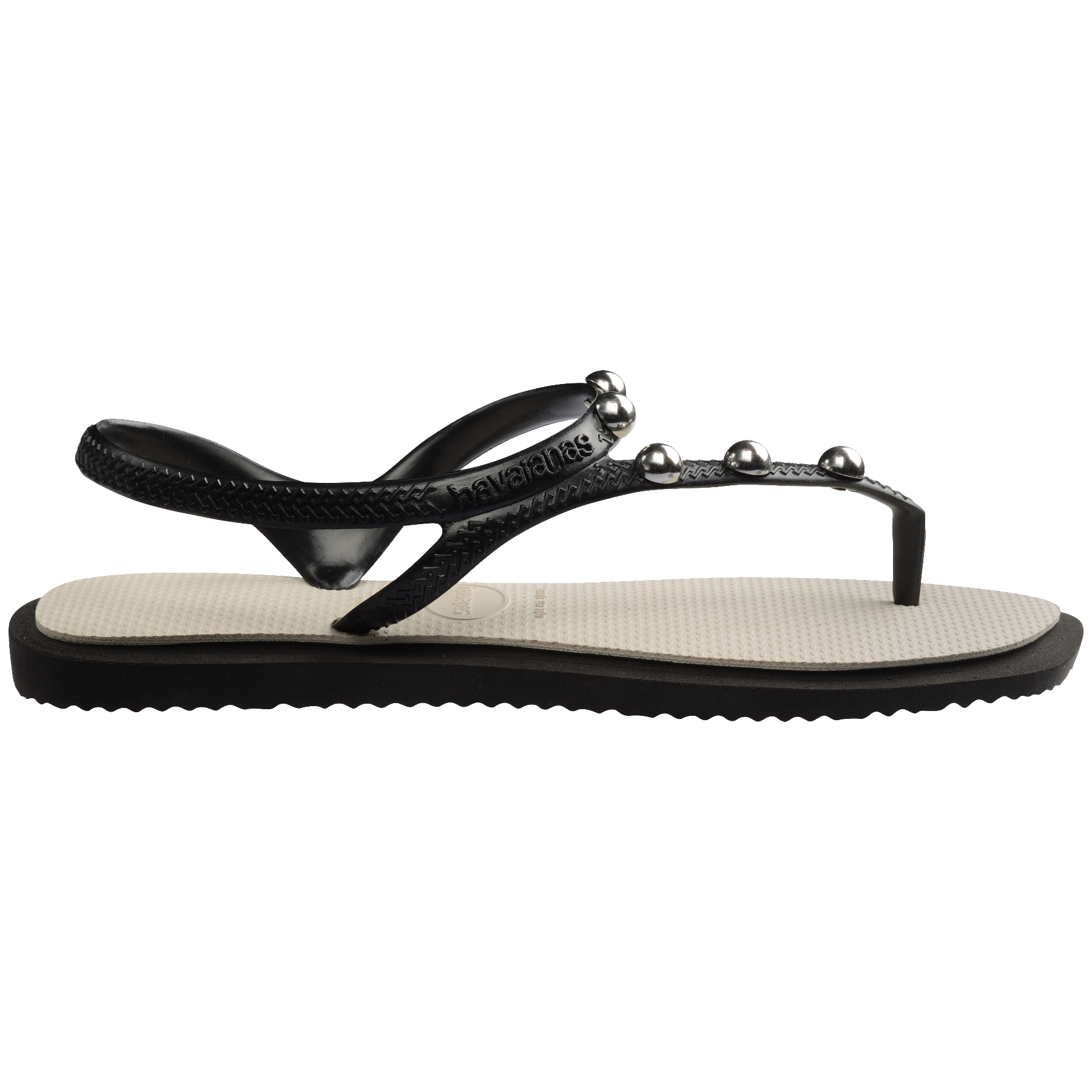 Women's Flash Fusion Sandals - BLACK/BEIGE STRAW