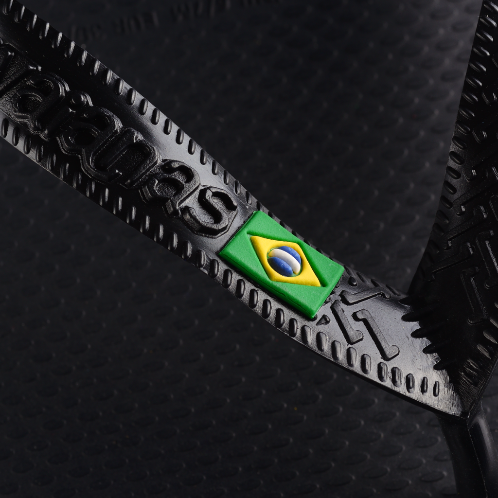 Women's Brazil Flip Flops - Black