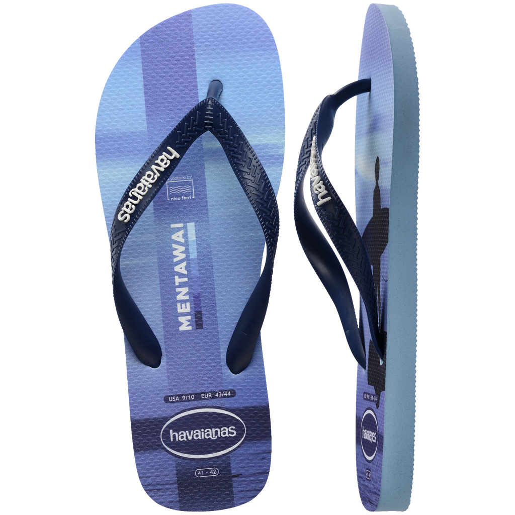 Men's Top Surfer I Flip Flops - LAVENDER BLUE