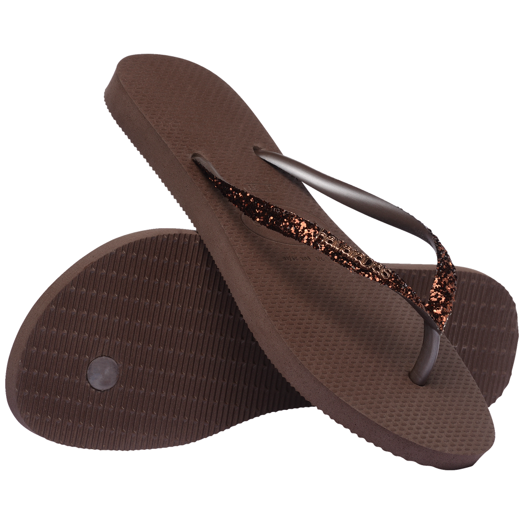 Women's Slim Glitter II - DARK BROWN