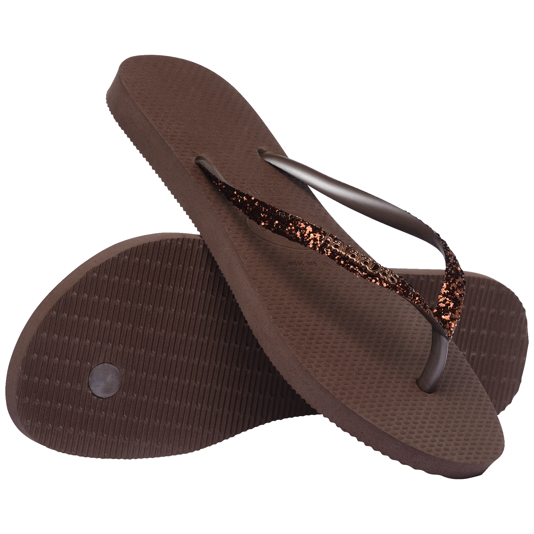 Women's Slim Glitter II - DARK BROWN