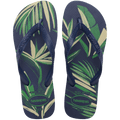 Men's Top Aloha Flip Flops - Navy Blue