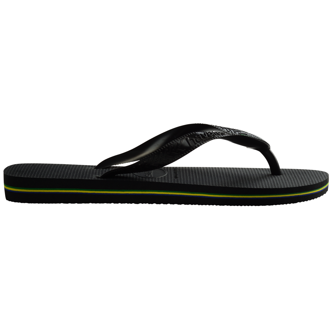 Women's Brazil Flip Flops - Black
