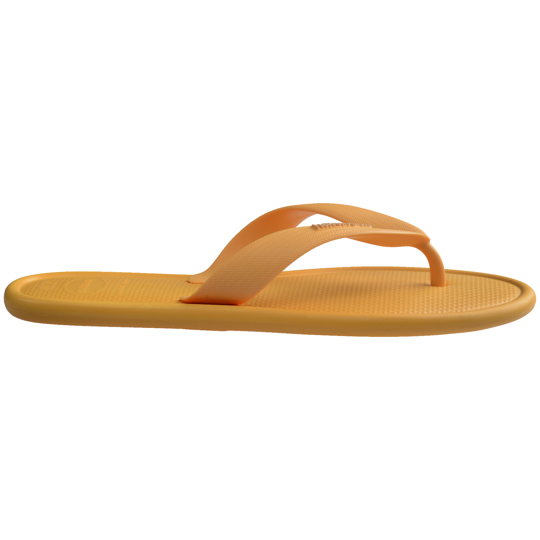 Women's Puffed Up Flip Flops - CAJA YELLOW