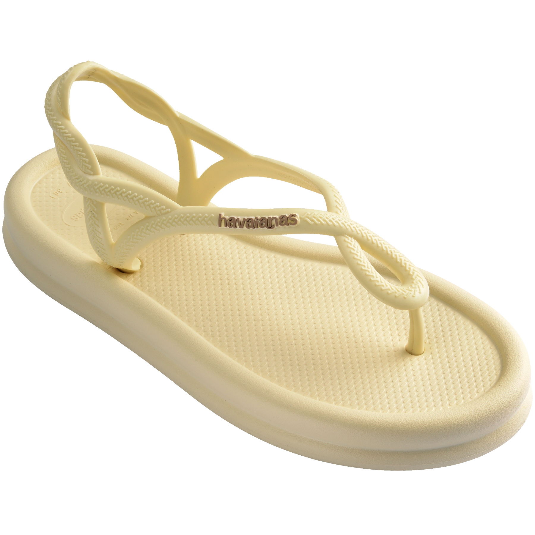 Women's Luna Puffed Sandals - BUTTERCREAM