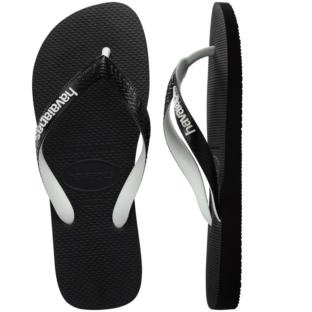 Men's Top Mix Flip Flops - Black/Black