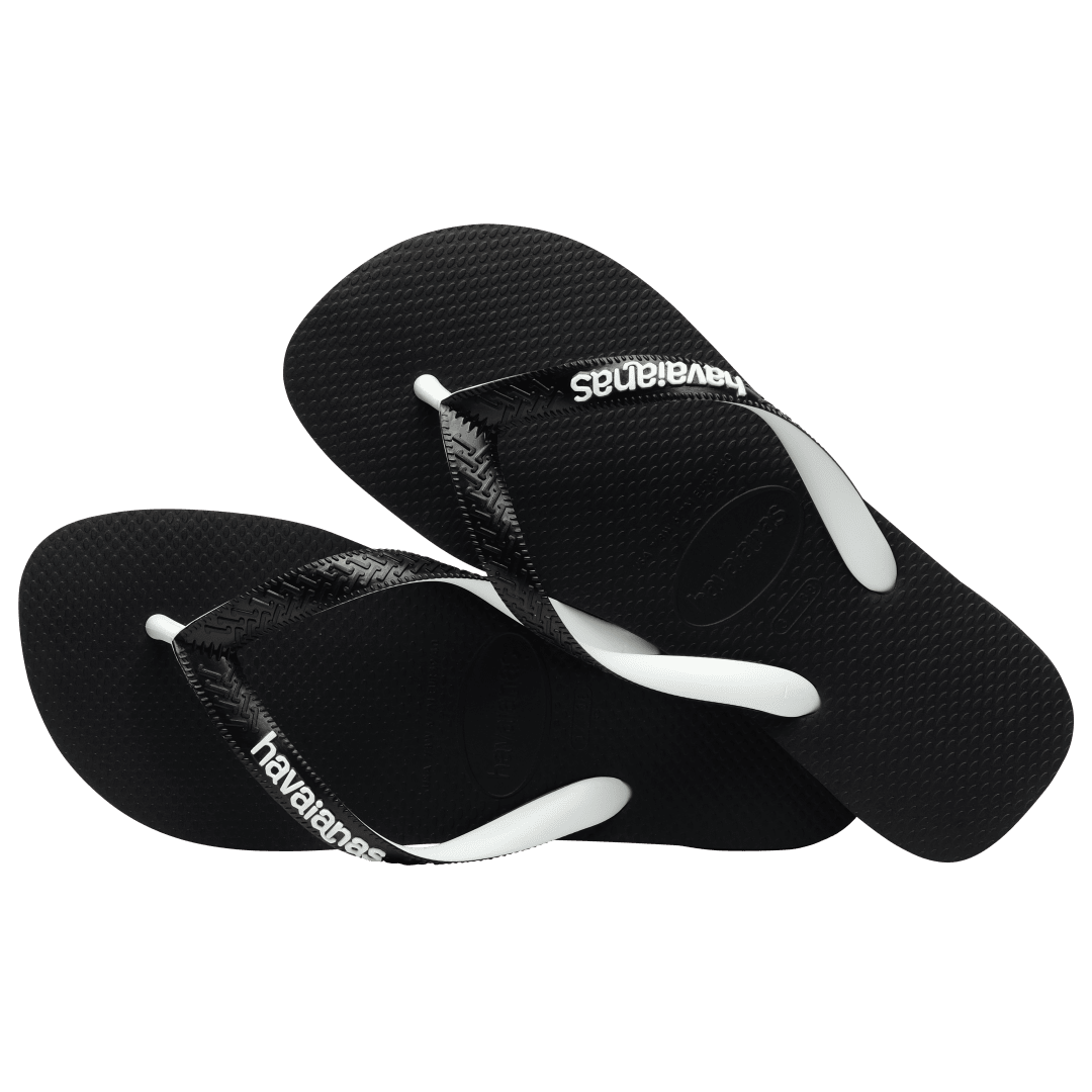 Men's Top Mix Flip Flops - Black/Black