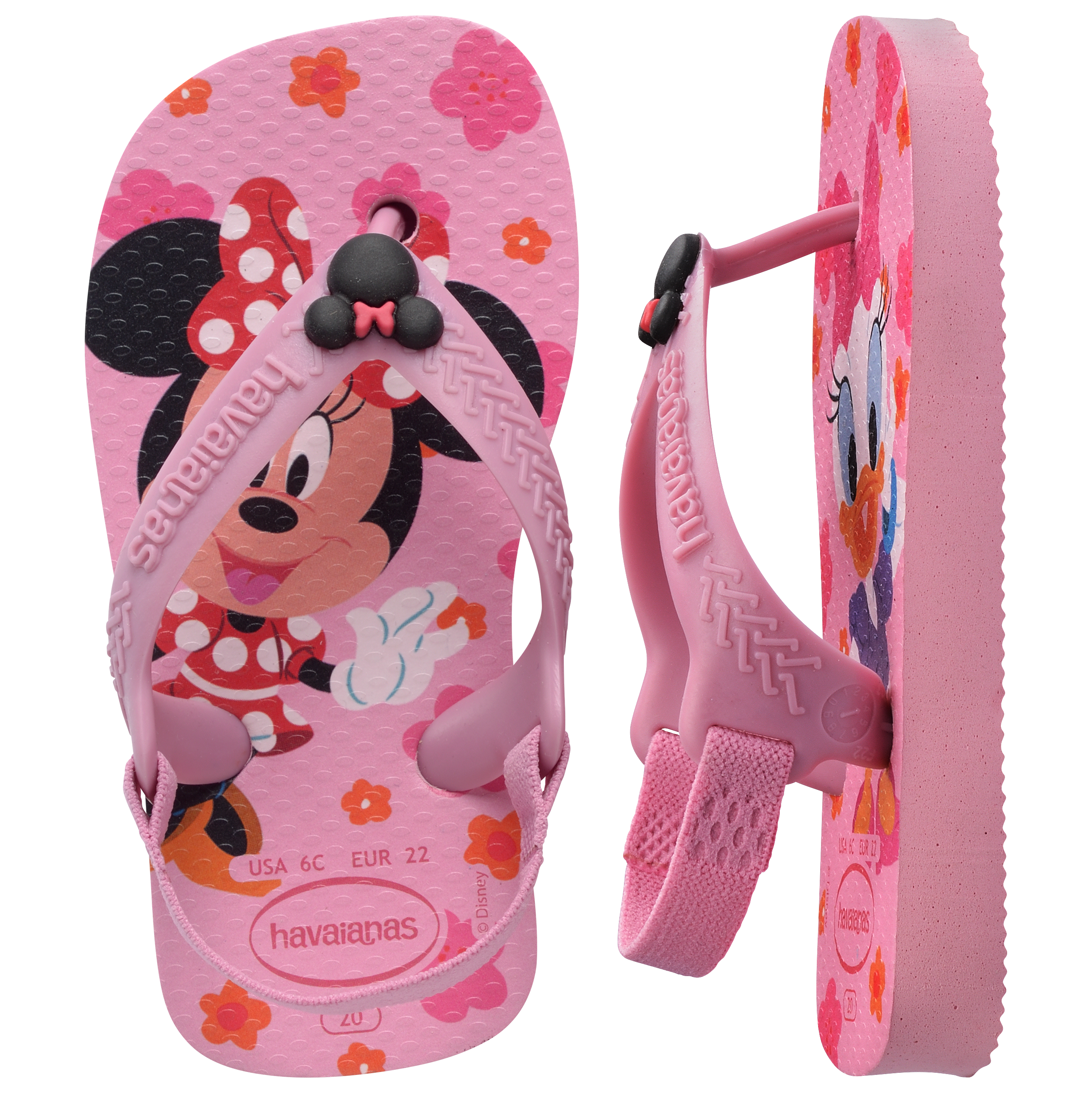 Baby Disney's Classics Flip Flop Sandals - PINK GLOW