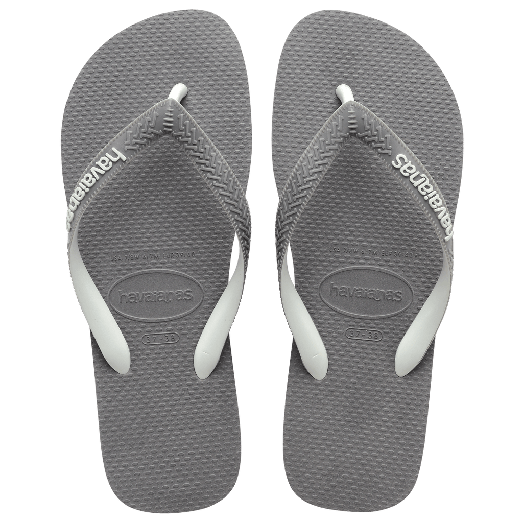 Men's Top Mix Flip Flops - Steel Grey/Steel Grey