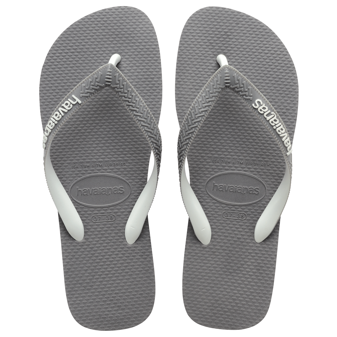 Men's Top Mix Flip Flops - Steel Grey/Steel Grey