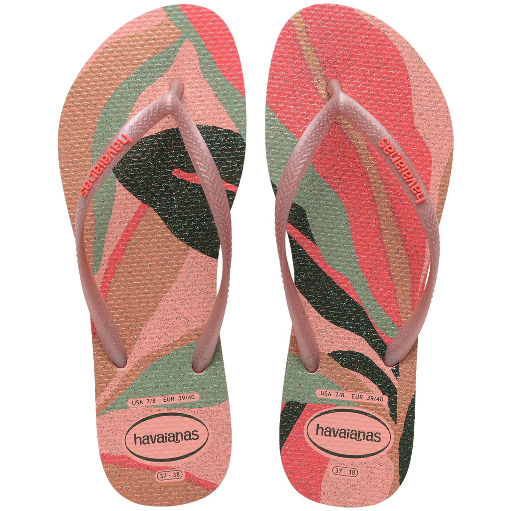 Women's Slim Palette Glow Flip Flops - BLOSSOM
