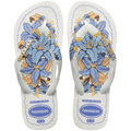 Women's Tropicalia Vibes II Top Flip Flops - WHITE