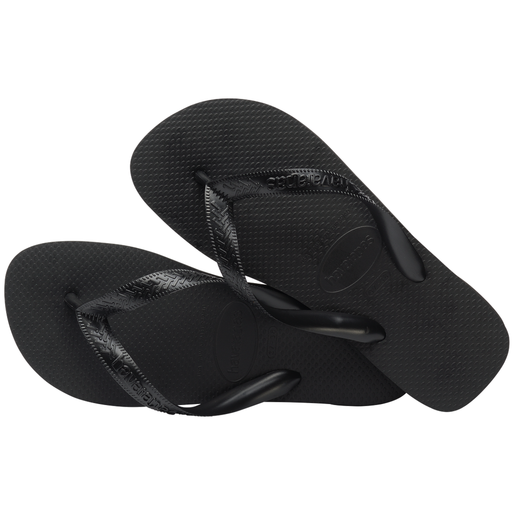 Women's Top Flip Flops - Black