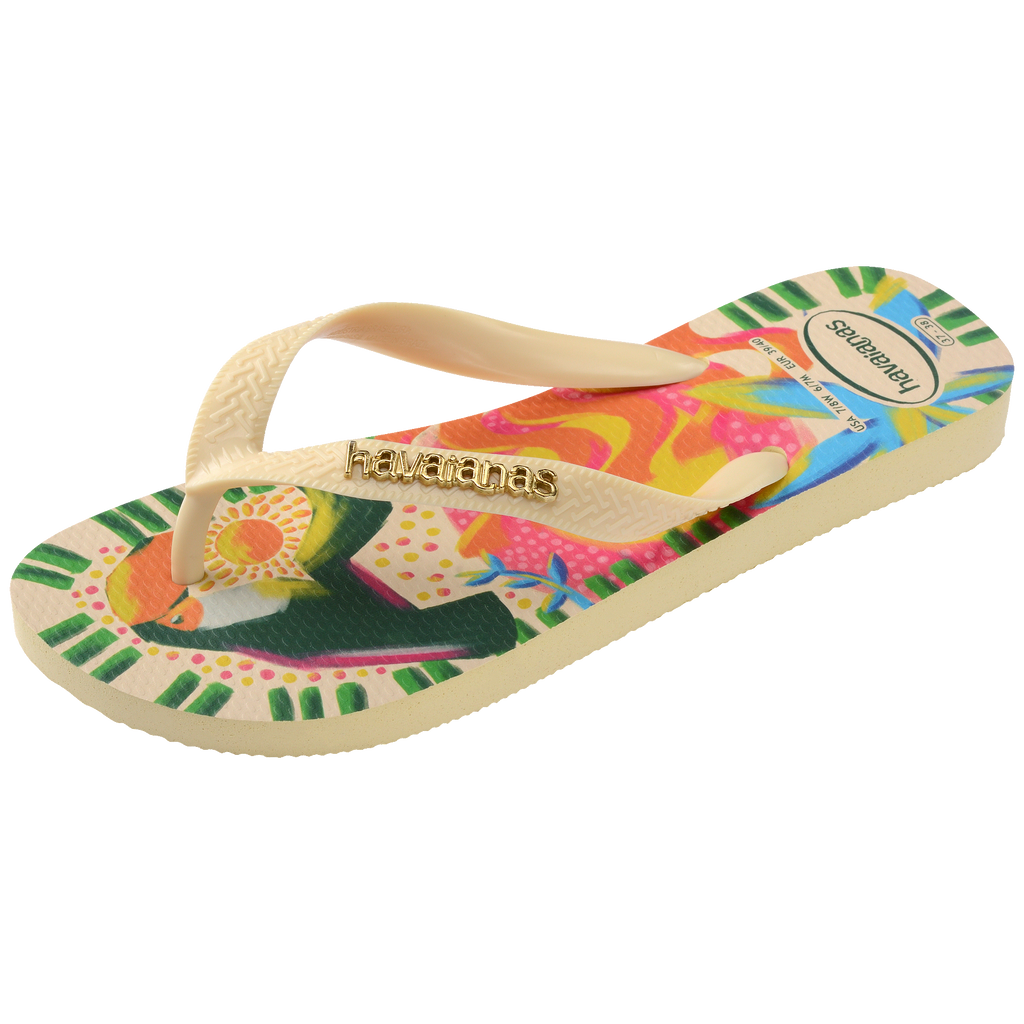 Women's Top Bossa Flip Flops - Buttercream