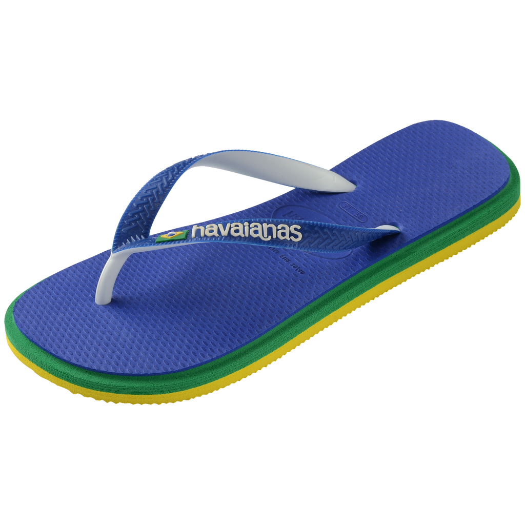 Women's Brazil Twist Flip Flops - MARINE BLUE