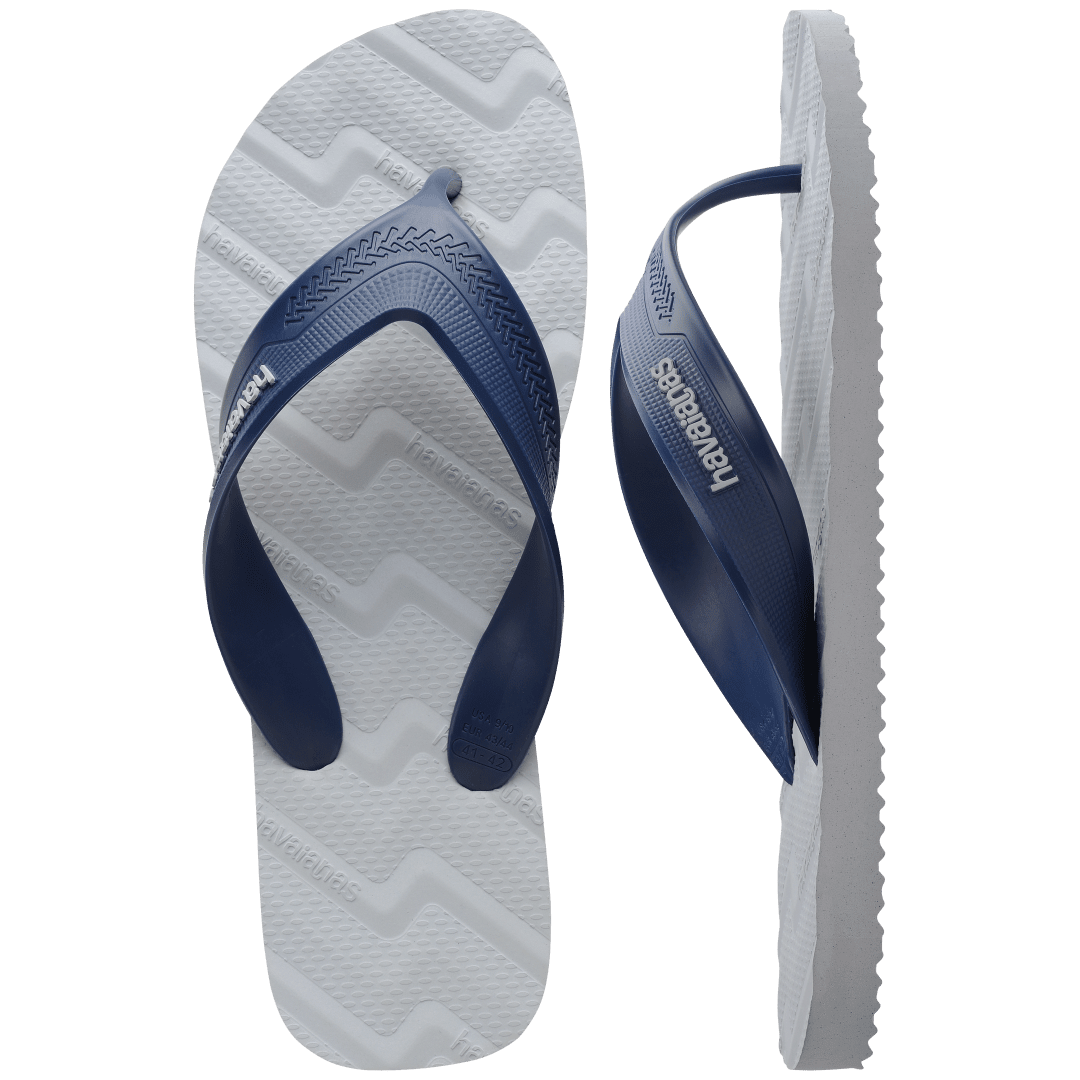 Men's Track Waves Flip Flops - Ice Grey