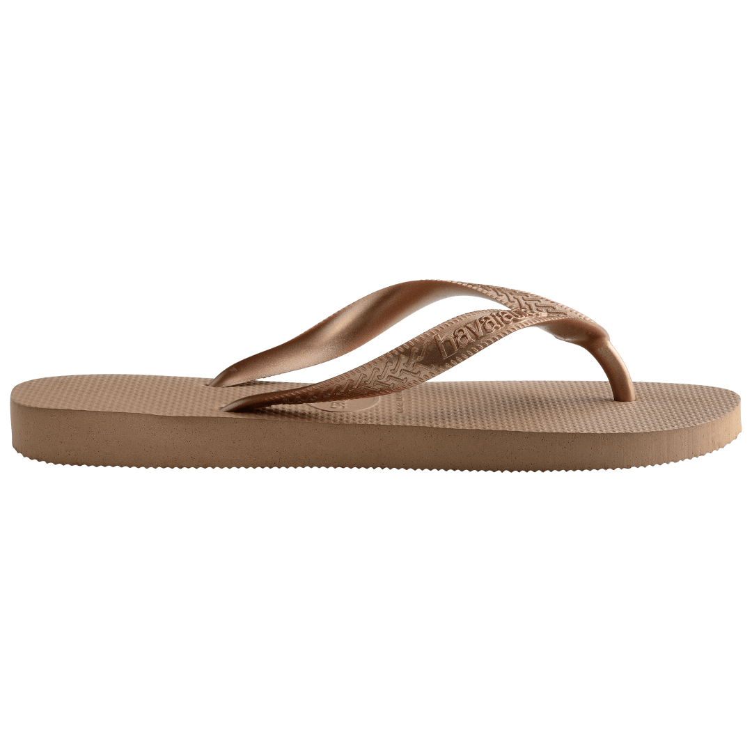 Women's Top Tiras Flip Flops - Rose Gold