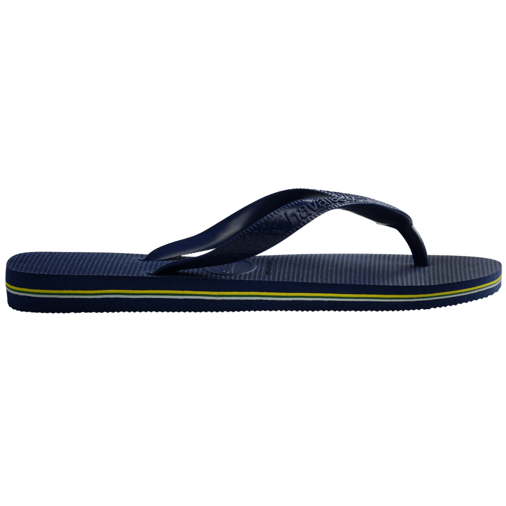 Men's Brazil Flip Flops - Navy Blue