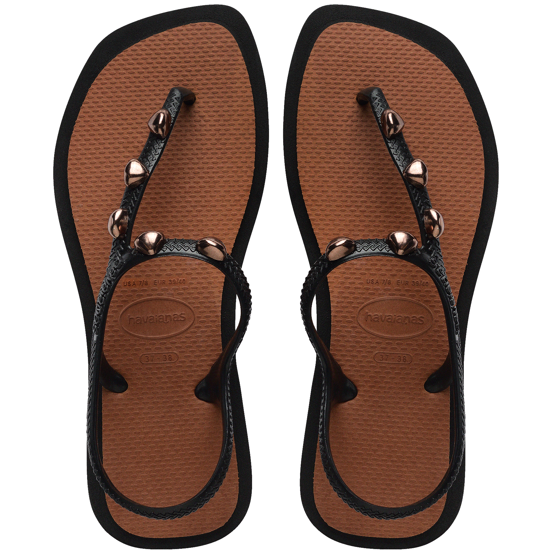 Women's Flash Fusion Sandals - COFFEE/RUST