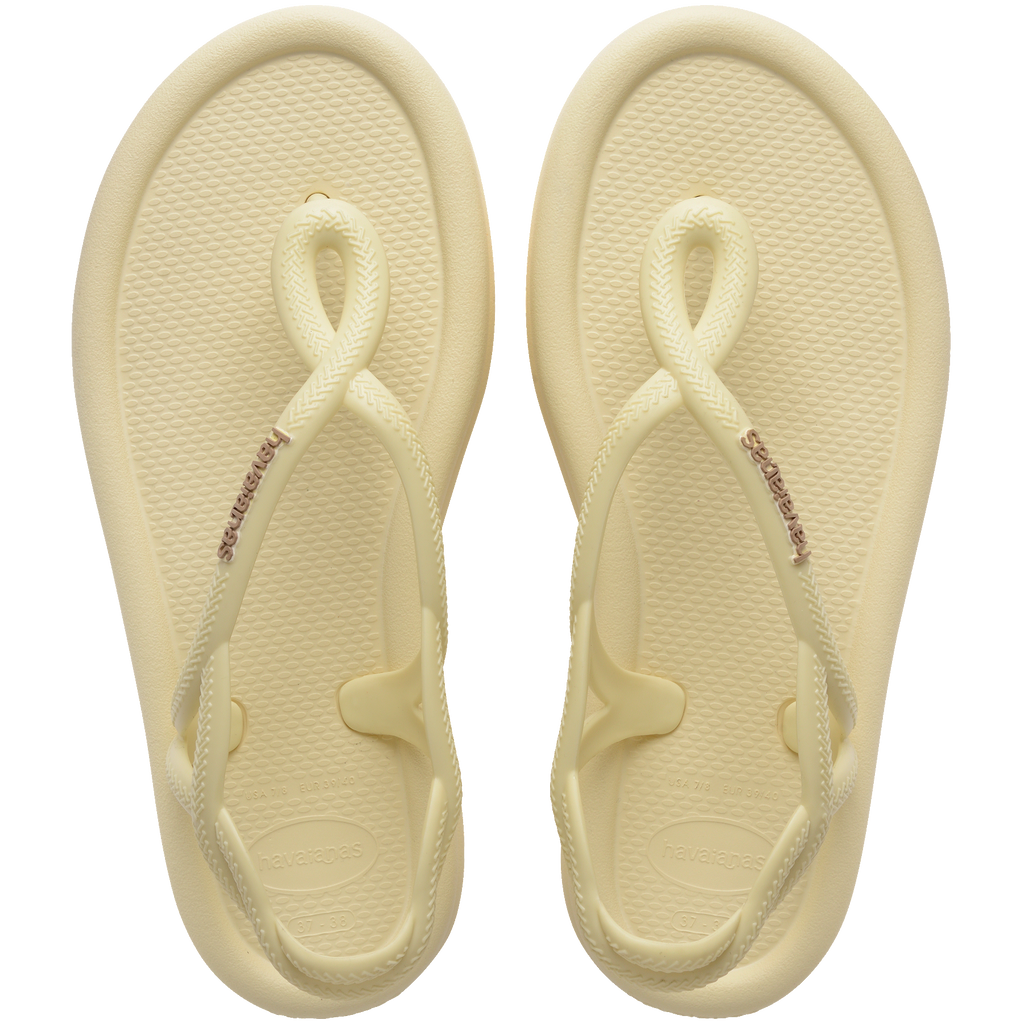 Women's Luna Puffed Sandals - BUTTERCREAM