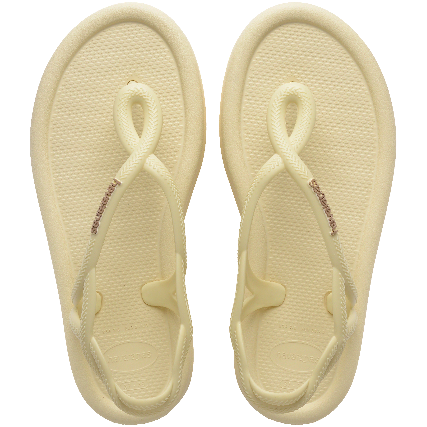 Women's Luna Puffed Sandals - BUTTERCREAM