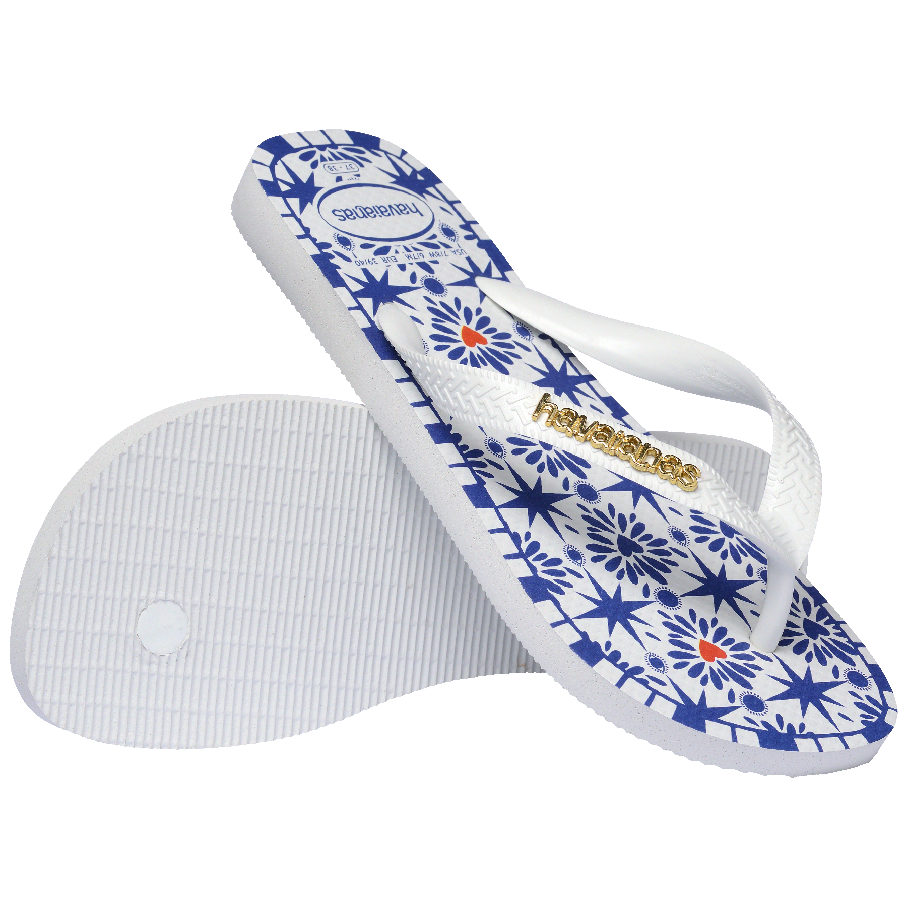 Women's Top Sao Luis Flip Flops - White