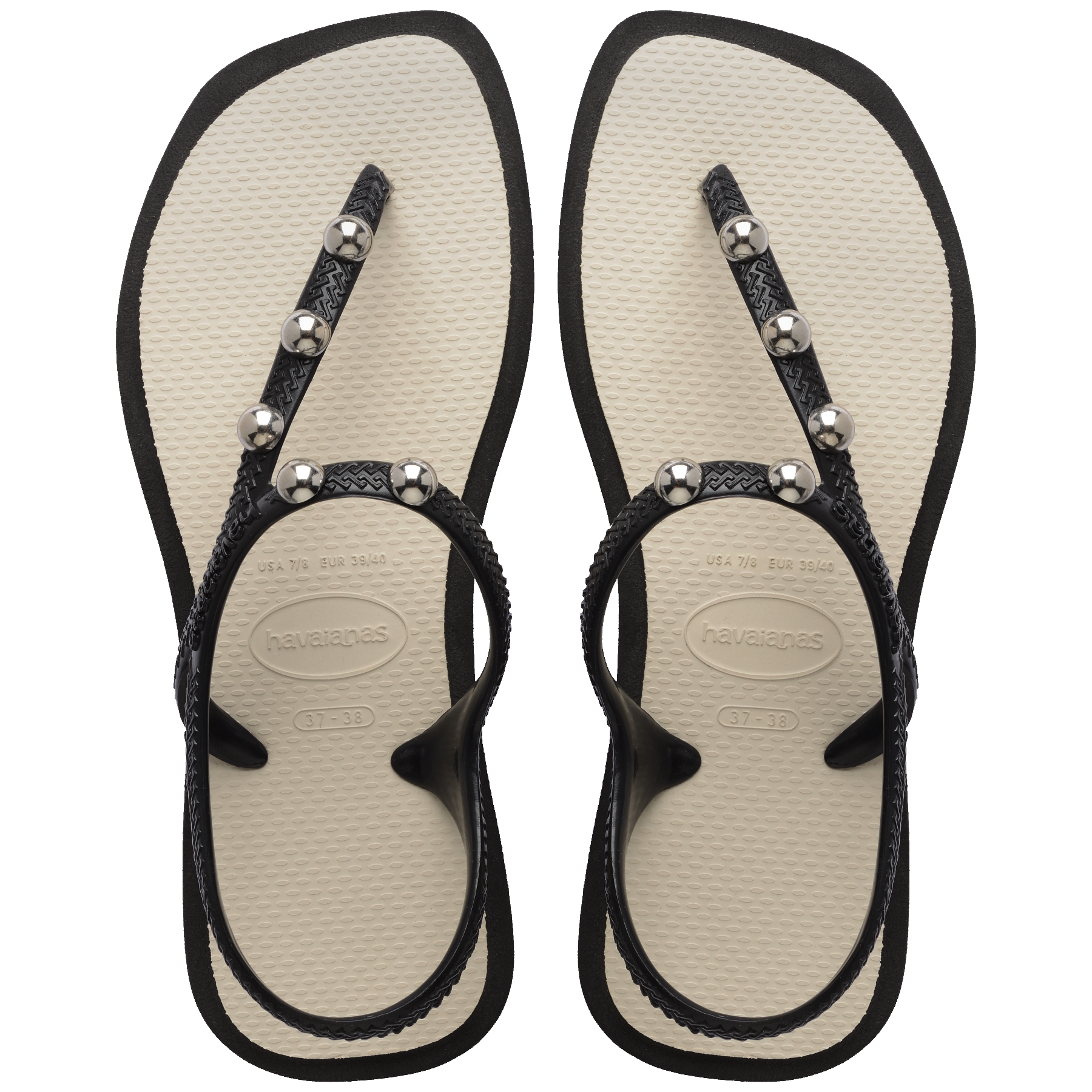 Women's Flash Fusion Sandals - BLACK/BEIGE STRAW