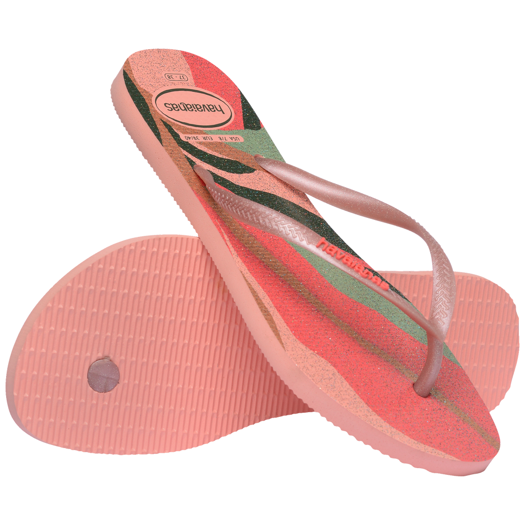 Women's Slim Palette Glow Flip Flops - BLOSSOM