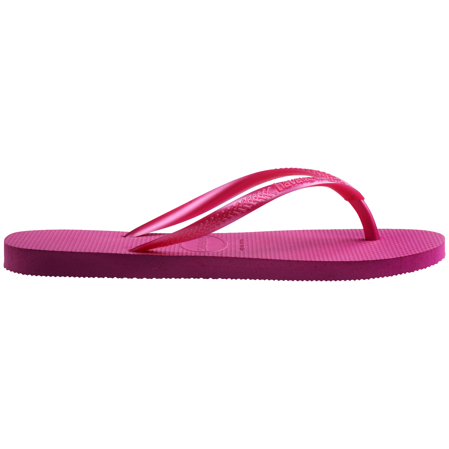 Women's Slim Flip Flops - ROSE GUM/METALLIC ROSE GUM