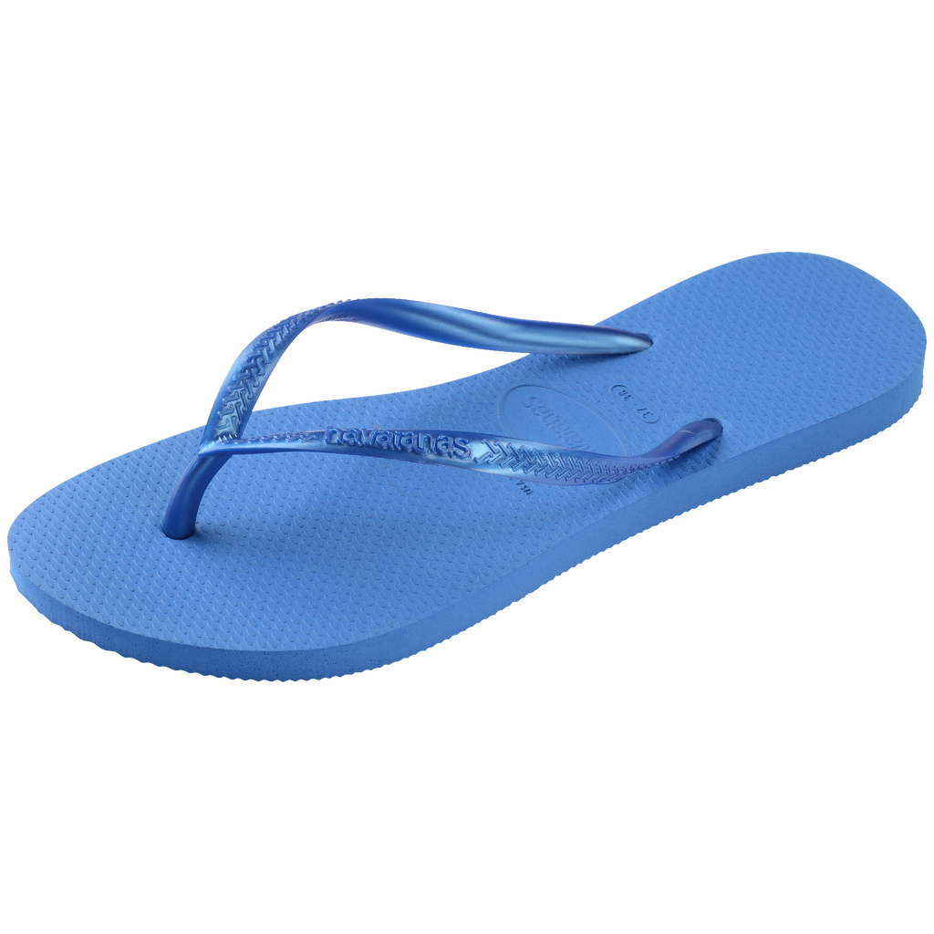 Kids' Slim Flip Flops - BRILLIANT BLUE