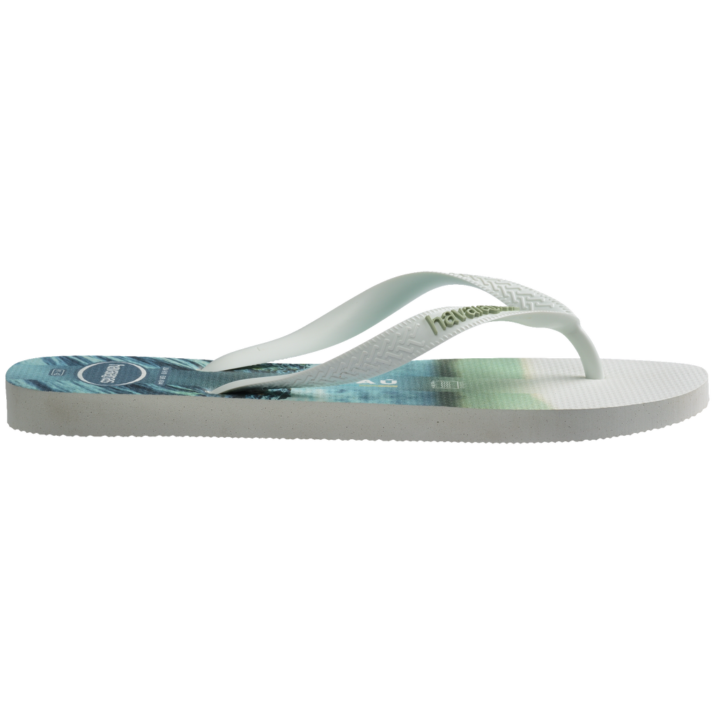 Men's Top Surfer I Flip Flops - WHITE/WHITE