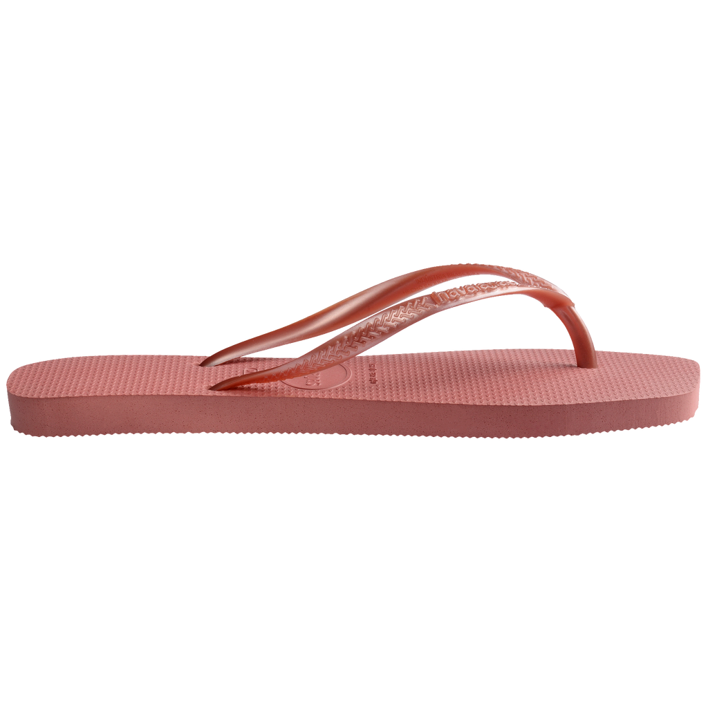 Women's Slim Square Flip Flops - CANYON CLAY