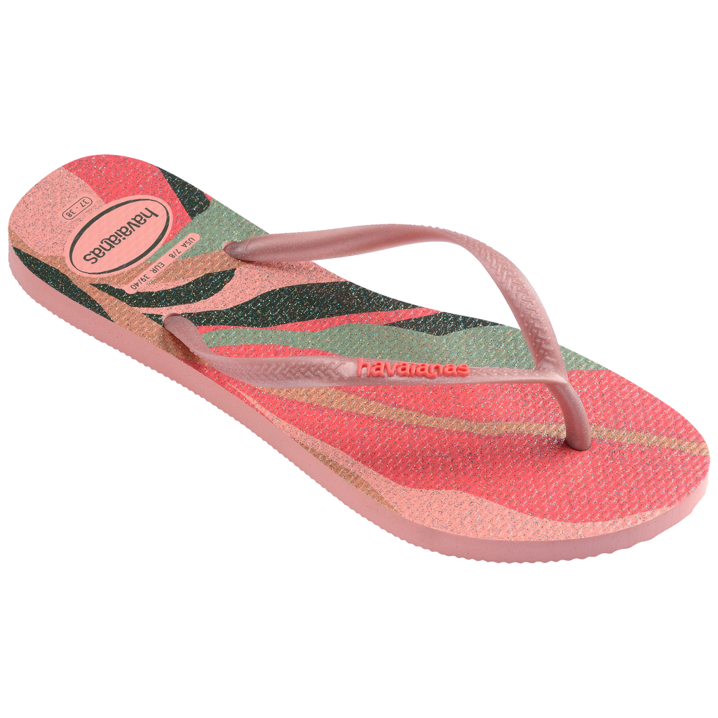 Women's Slim Palette Glow Flip Flops - BLOSSOM