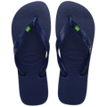 Women's Brazil Flip Flops - Navy Blue