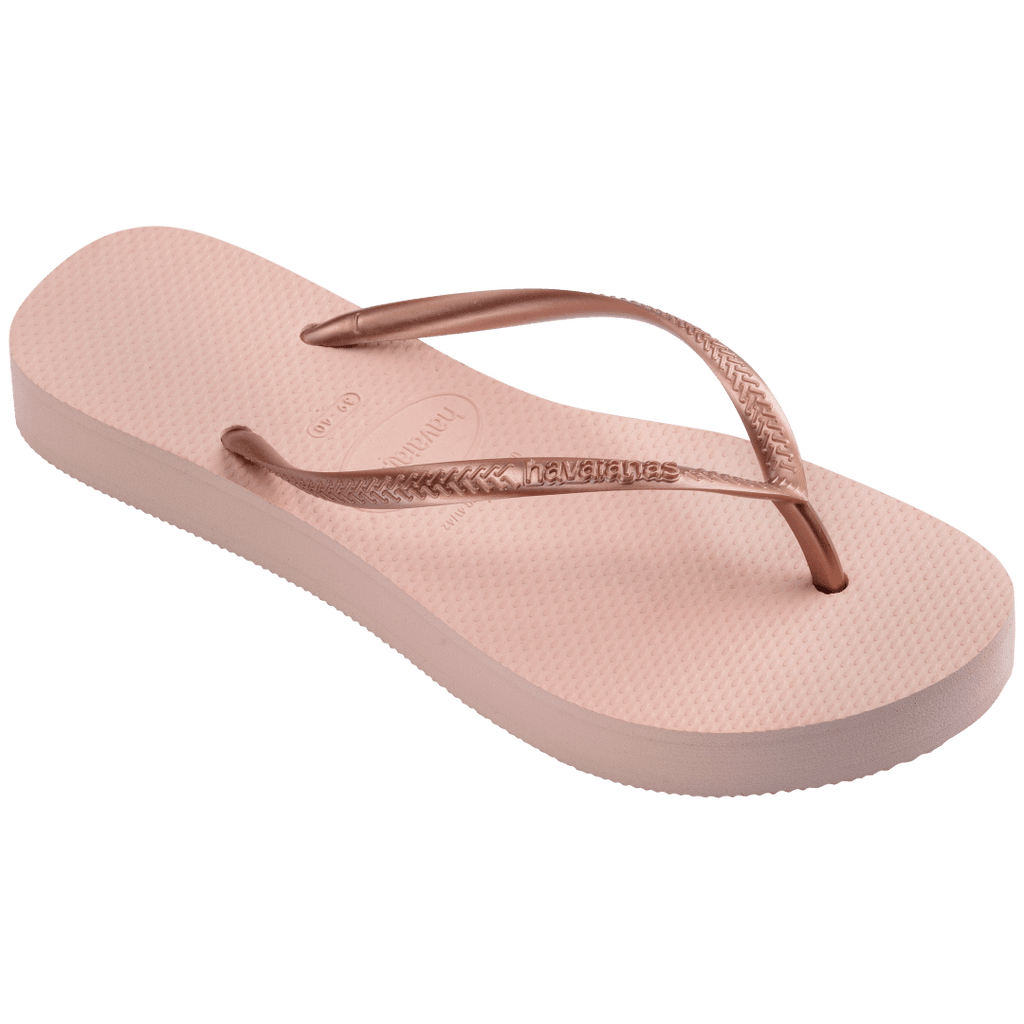 Women's Slim Flatform Flip Flops - Ballet Rose