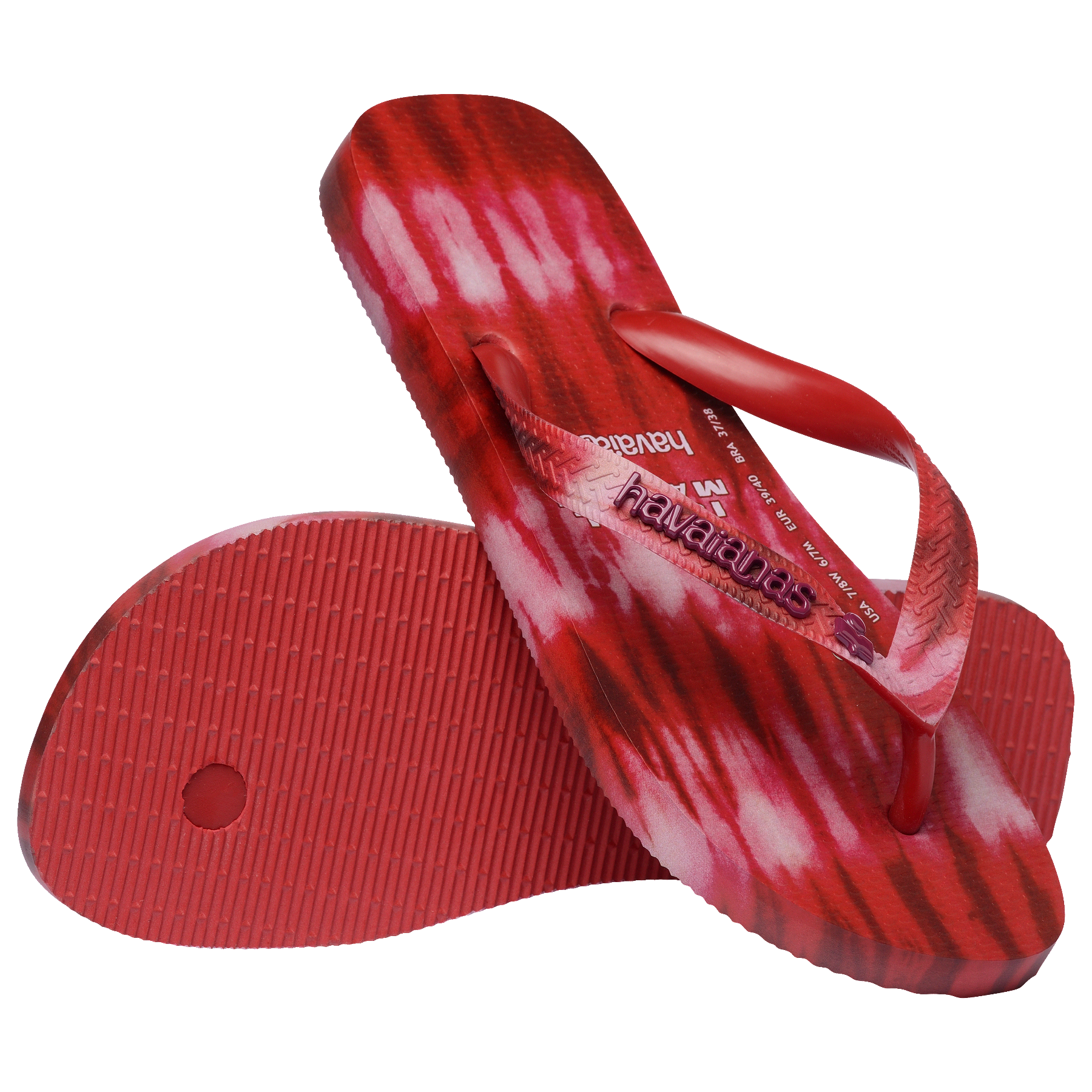 Women's Isabel Marant Top Ikat Flip Flops - Red