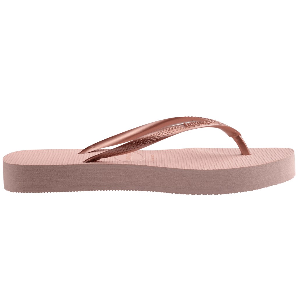 Women's Slim Flatform Flip Flops - Ballet Rose