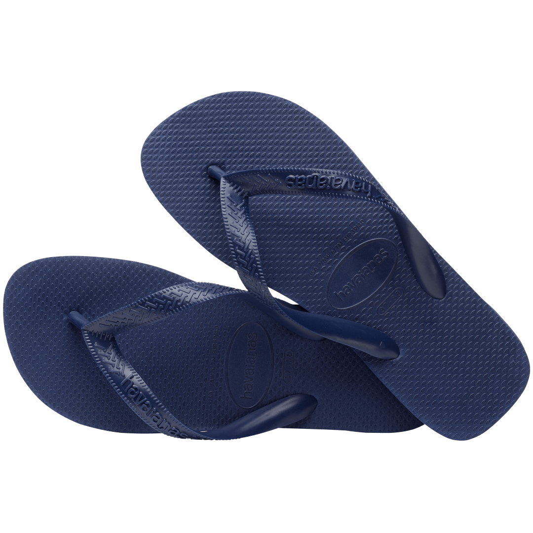 Women's Top Flip Flops - Navy Blue