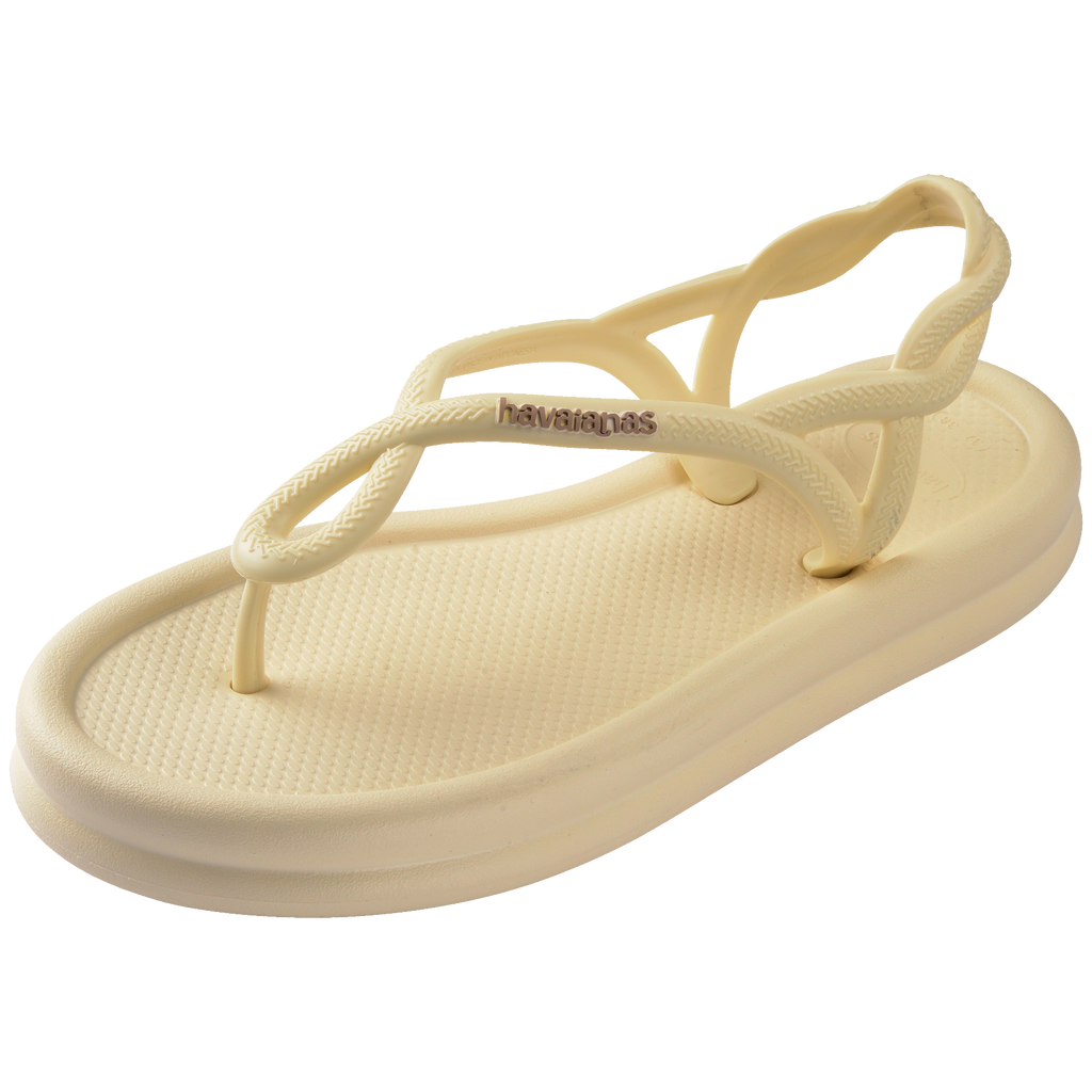 Women's Luna Puffed Sandals - BUTTERCREAM