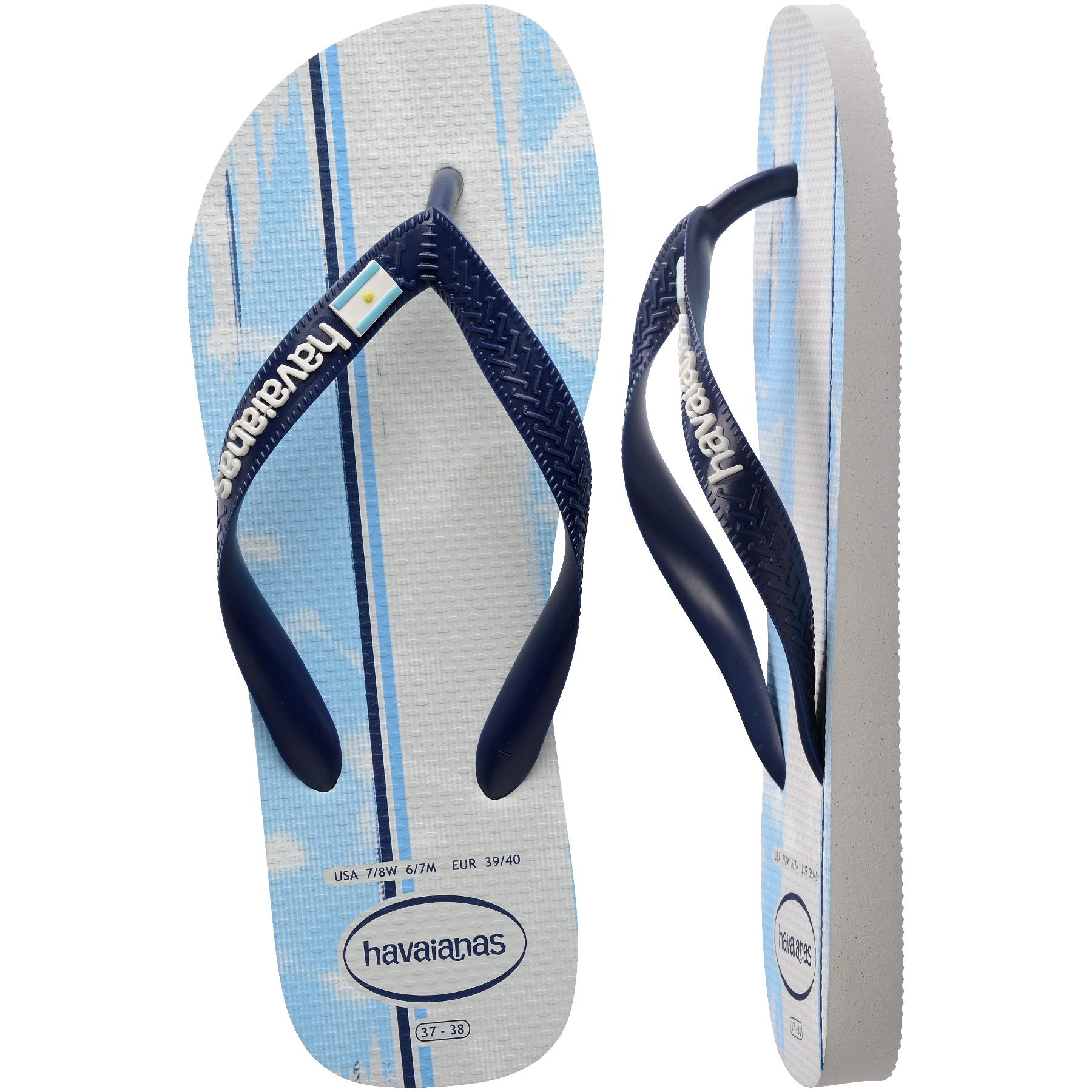 Men's Top Nations I Flip Flops - Argentina